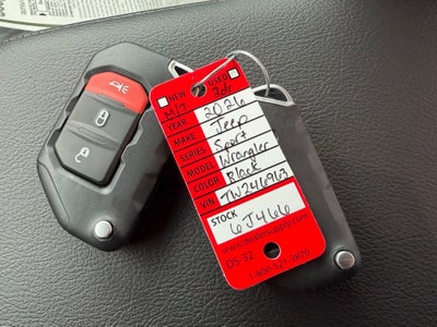 2026 Jeep Wrangler WRANGLER 2-DOOR SPORT