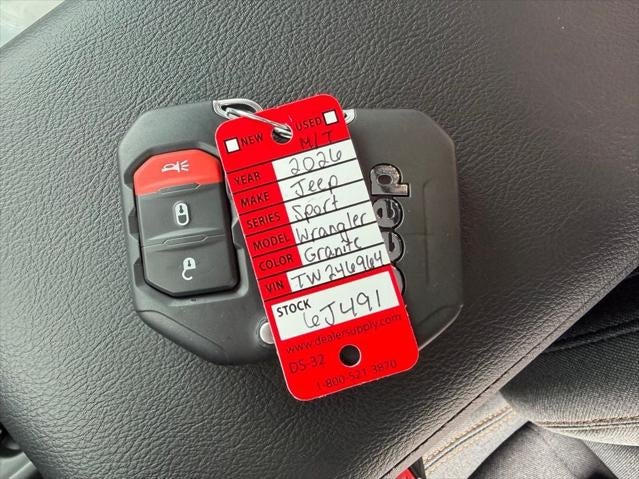 2026 Jeep Wrangler WRANGLER 2-DOOR SPORT