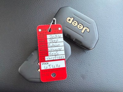 2026 Jeep Wrangler WRANGLER 2-DOOR RUBICON