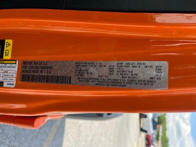 2025 Jeep Wrangler WRANGLER 4-DOOR SPORT S