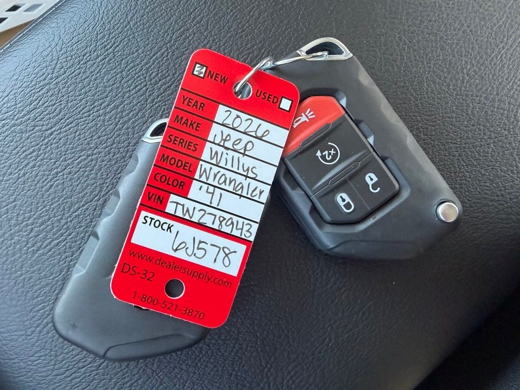 2026 Jeep Wrangler WRANGLER 4-DOOR WILLYS '41