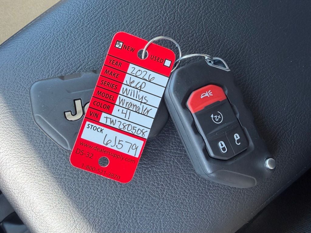 2026 Jeep Wrangler WRANGLER 4-DOOR WILLYS '41