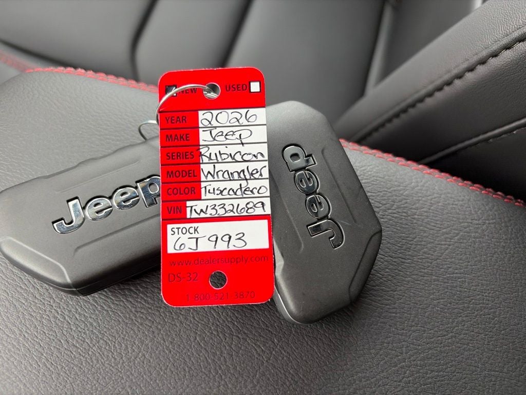 2026 Jeep Wrangler WRANGLER 4-DOOR RUBICON