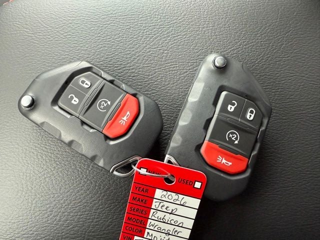 2026 Jeep Wrangler WRANGLER 4-DOOR RUBICON X