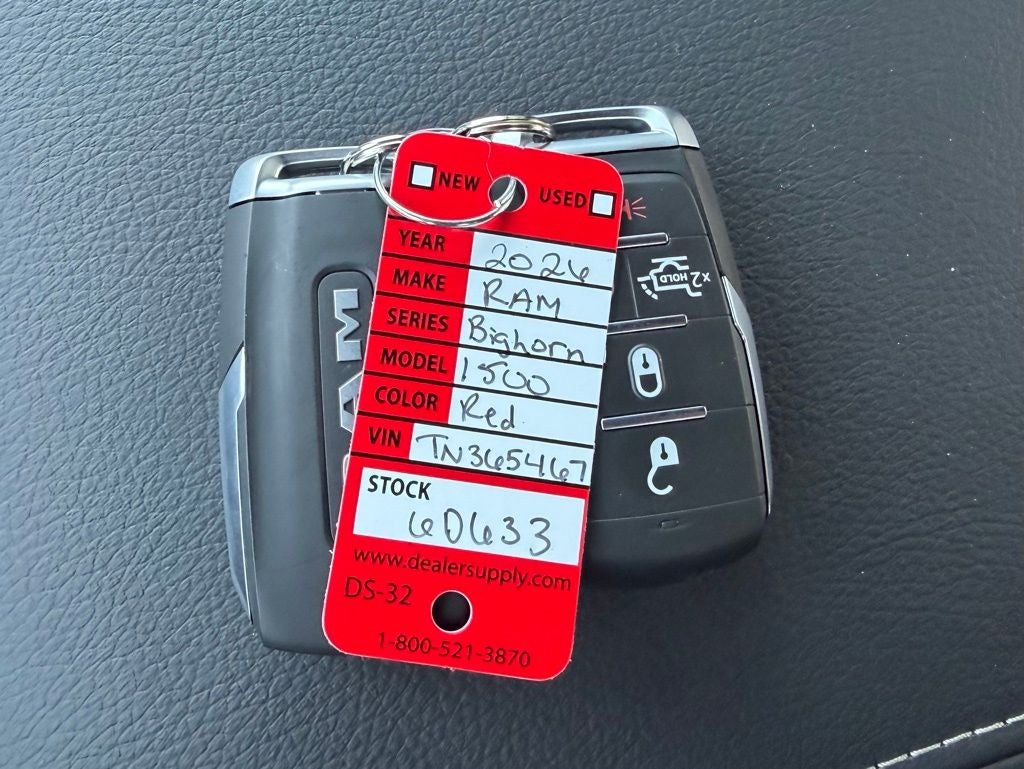 2026 RAM 1500 Big Horn/Lone Star