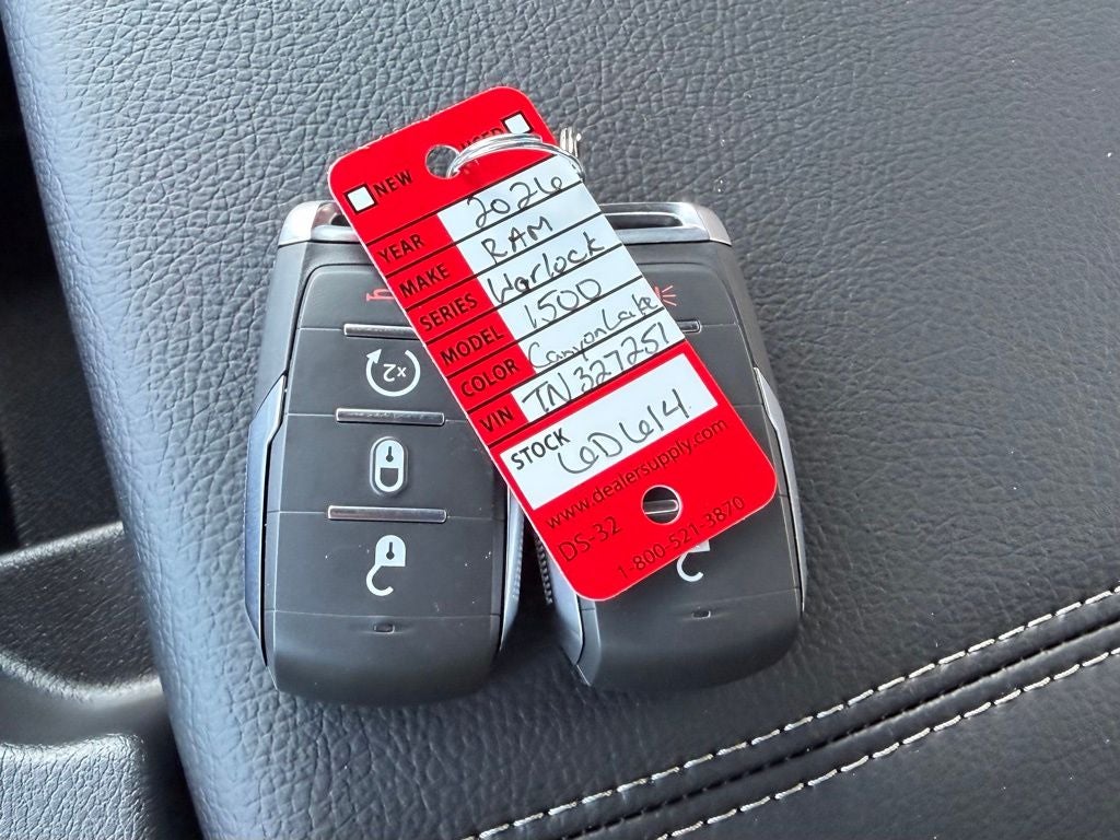 2026 RAM Ram 1500 RAM 1500 WARLOCK CREW CAB 4X4 5'7' BOX