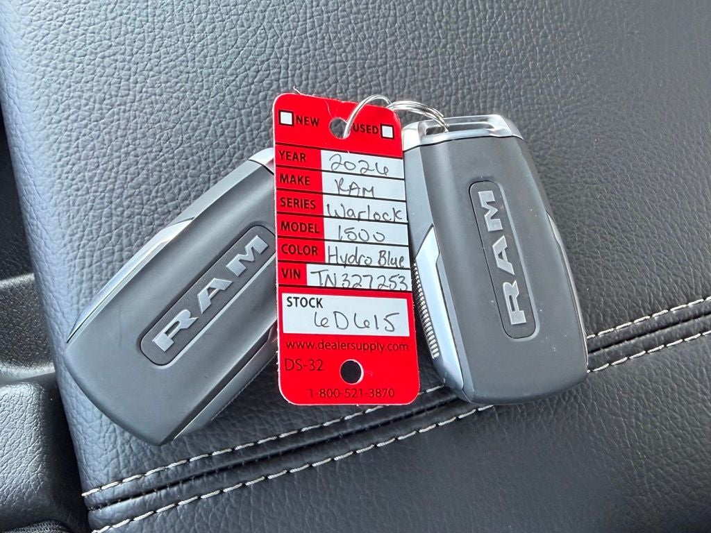 2026 RAM Ram 1500 RAM 1500 WARLOCK CREW CAB 4X4 5'7' BOX