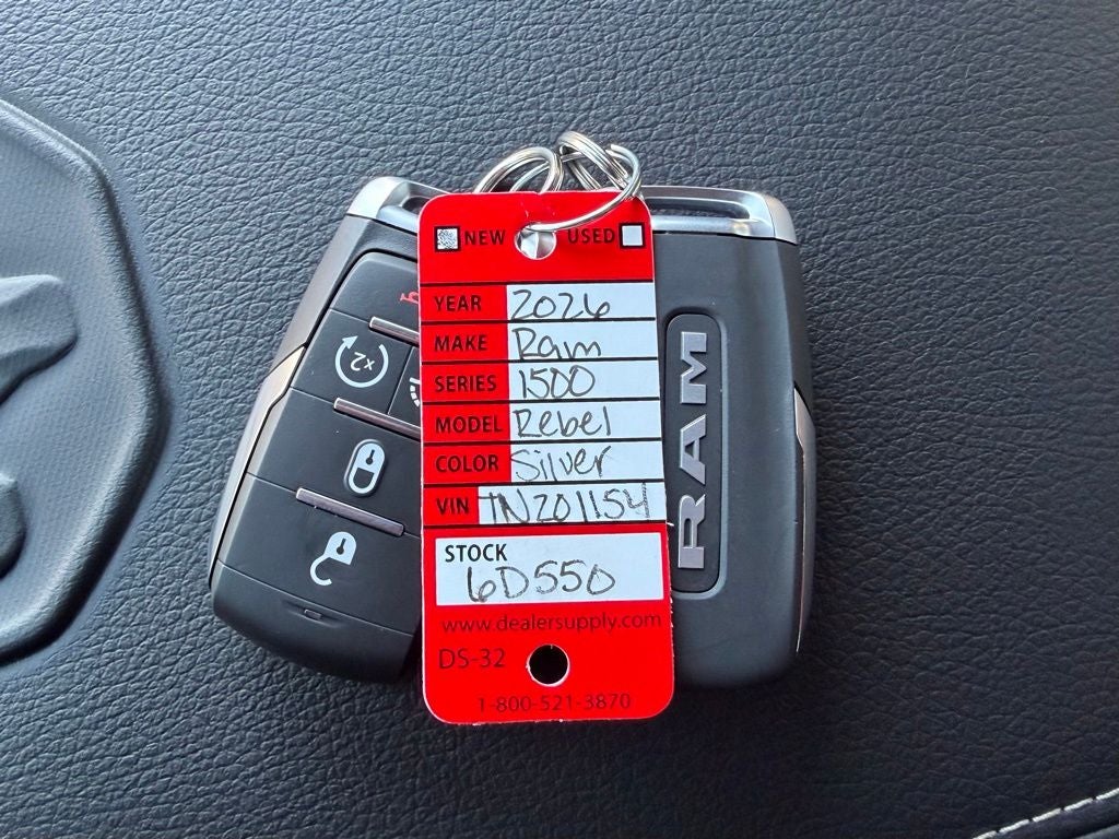 2026 RAM Ram 1500 RAM 1500 REBEL CREW CAB 4X4 5'7' BOX