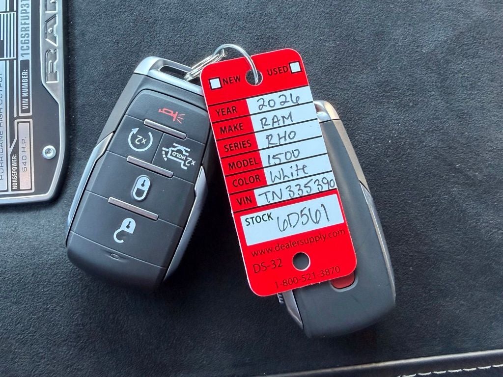 2026 RAM Ram 1500 RAM 1500 RHO CREW CAB 4X4 5'7' BOX