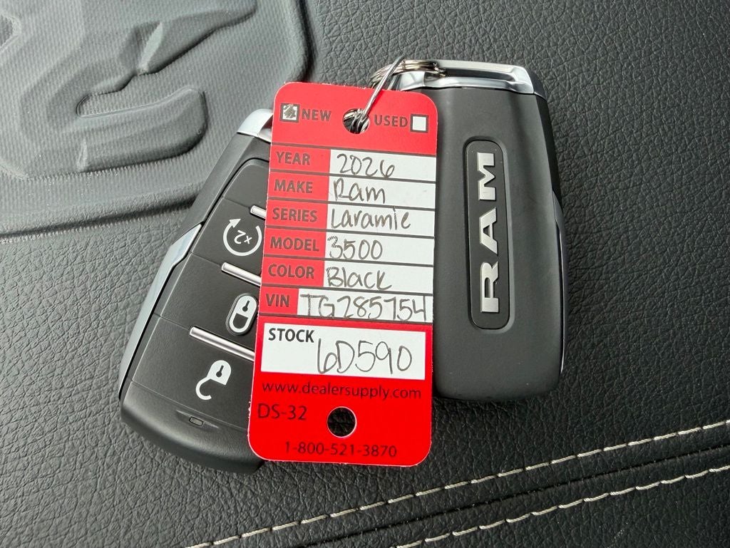 2026 RAM Ram 3500 RAM 3500 LARAMIE MEGA CAB 4X4 6'4' BOX