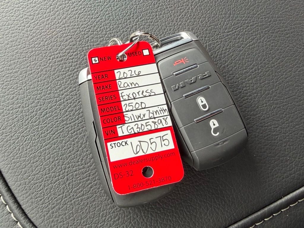 2026 RAM Ram 2500 RAM 2500 BLACK EXPRESS CREW CAB 4X4 6'4' BOX