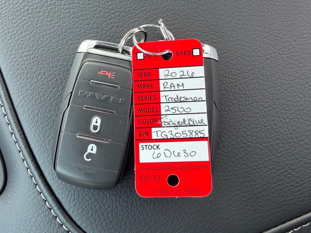 2026 RAM Ram 2500 RAM 2500 TRADESMAN REGULAR CAB 4X4 8' BOX