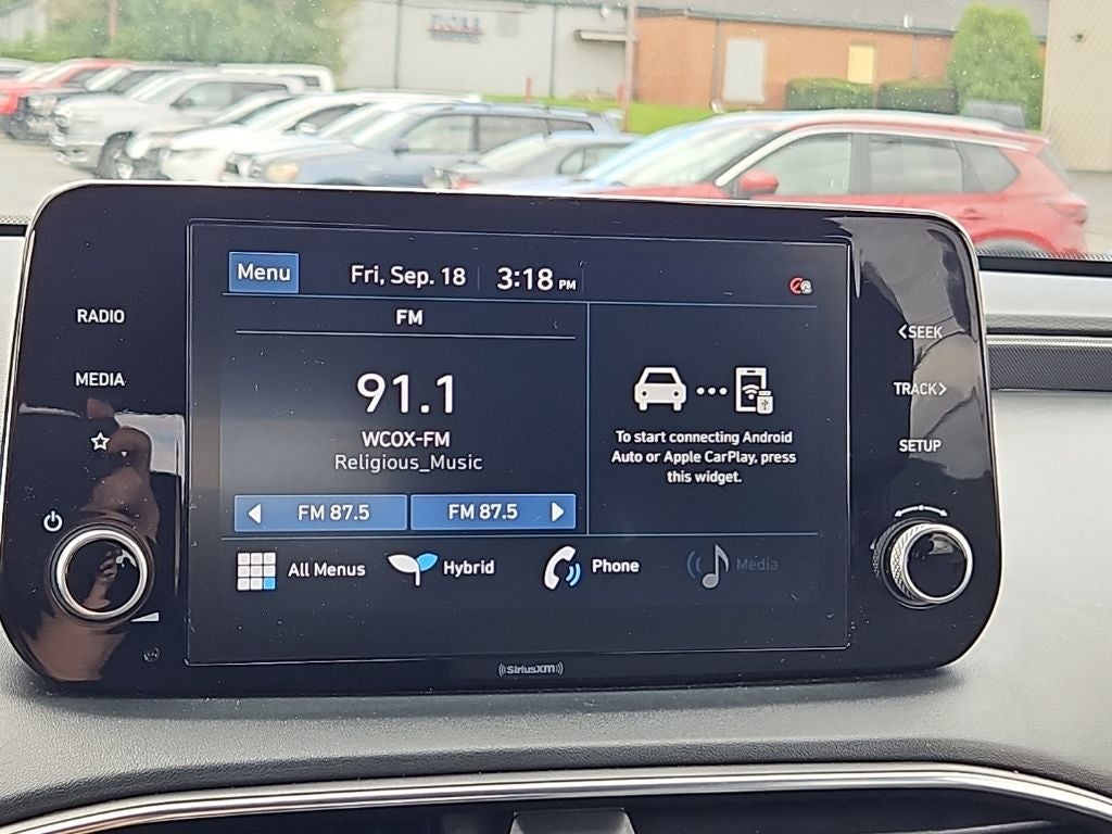 2021 Hyundai Santa Fe Hybrid Blue