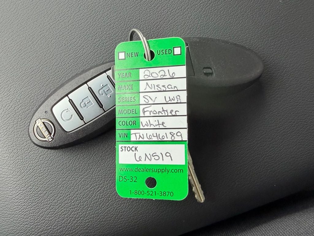 2026 Nissan Frontier SV