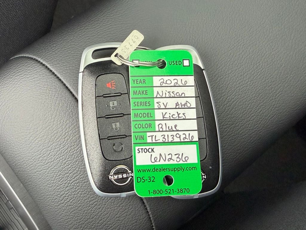 2026 Nissan Kicks SV