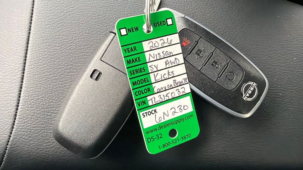 2026 Nissan Kicks SV