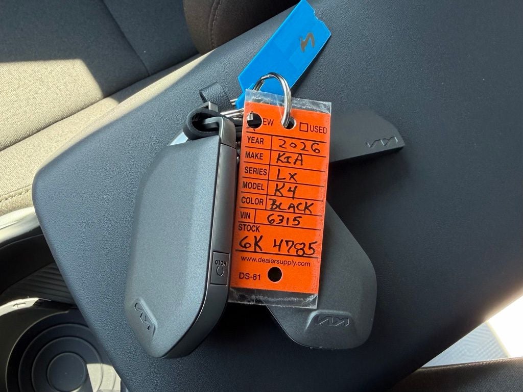 2026 Kia K4 LX