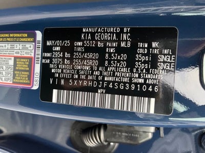 2025 Kia Sorento X-Line EX